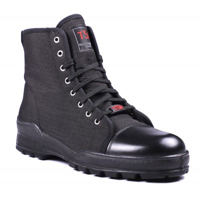 TSF Canvas Army Boot (Black)