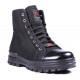 TSF New Arrival Canvas Police Boot With Zip  (Art. 8729 Black)