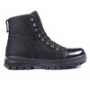 TSF New Arrival Canvas Army Boot With Zip  (Black)