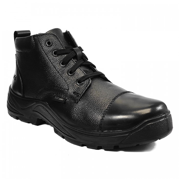 TSF Premium Genuine Leather Breathable Comfortbale & Durable Police Boot,