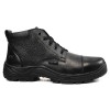  Premium Genuine Leather Breathable Comfortable & Durable Police Boot (black)