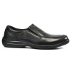 TSF Real Leather Formal Office Shoes For Men's (BLK)
