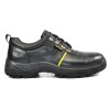 TSF Steel Toe Shoes for Men and wear Sefety (Protector) Shoes and keep a Good Footwear on life. (BLACK)