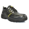 TSF Steel Toe Shoes for Men and wear Sefety (Protector) Shoes and keep a Good Footwear on life. (BLACK)