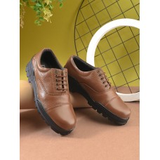 TSF Formal Lace-up Police Shoes (TAN)