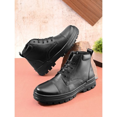 TSF POLICE BOOT WITH ZIP (8712-BLK)
