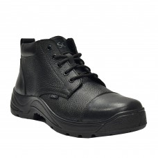 TSC POLICE GENUINE LEATHER BOOT (9412-BLK)