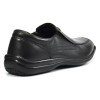 TSF Real Leather Formal Office Shoes For Men's (BLK)