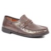 TSF Men's Leather Shoes Classic Fashion Shoes with Soft Insole Causal Dress Shoes for Men Comfortable & Durable Light Weight Walking Shoes (BROWN)